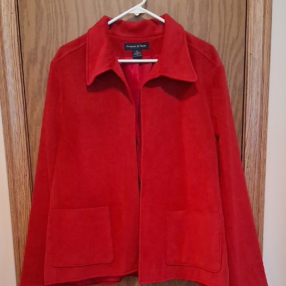 Croft & Barrow Vibrant Red Blazer - Picture 4 of 4